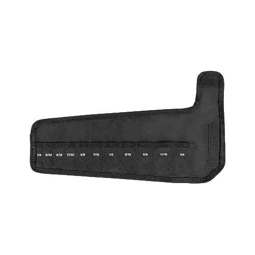 TEKTON 11-Tool Stubby Combination Wrench Pouch (1/4-3/4 in.) | OTP21106 | Made in USA