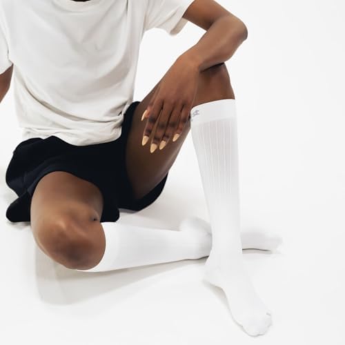 OS1st Wellness Compression Socks for circulation, swelling, deep vein thrombosis and calf cramps | 15-20mmHg