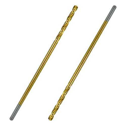 Greycore Tools 3/8 Inch x 12 Inch Cobalt Aircraft Extension Bit ? M35 Cobalt Drill Bit, Industrial Titanium Coating ? Drill Bits for Steel, Hard Metal, Cast Iron, Wood, Plastic (3/8" x 12")