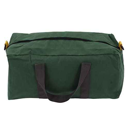 Wide Mouth Hand Tool Bag, Hand Tool Storage Carry Bag Heavy Duty Large Capacity Large for Woodworking Electrician (18 Inch)