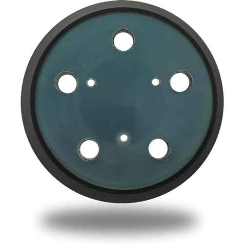 5 Inch 5 Hole Replacement Hook and Loop Sanding Pad For Porter Cable 333 and 333VS Random Orbit Sanders Sander Pad- 1 Pack