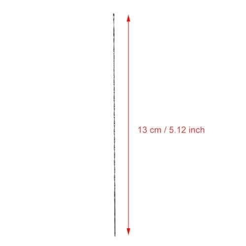 Spiral Scroll Saw Blades #5, 12PCS 5 inch Scroll Saw Blades for Jewelry Wood Metal Plastic Cutting Sawing Carve