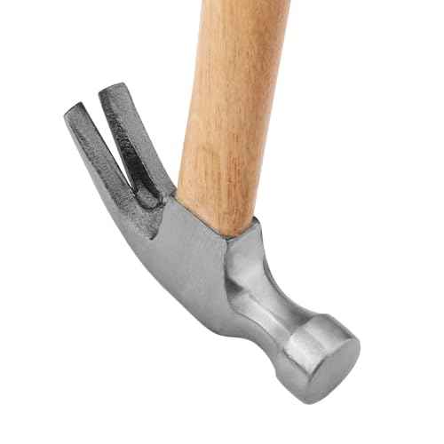 5 Packs 16 OZ Claw Hammer with Wood Handle, Perfect Gift for Your Husband, Dad, or Friends! Ideal for Woodworking, Repairing, and Nailing. by GENHAKON.