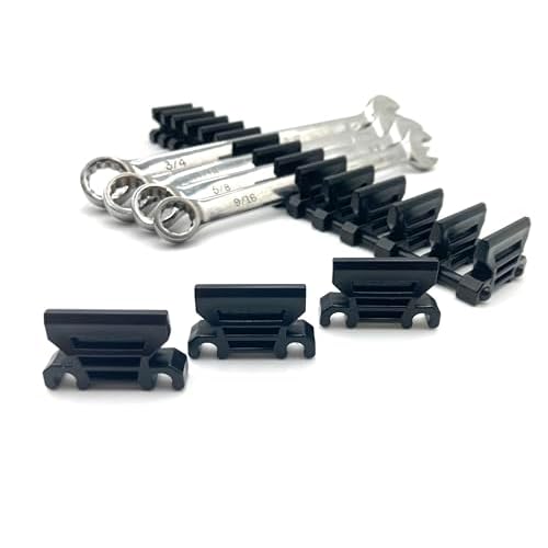 Professional 42 Wrench Organizer Set - Black