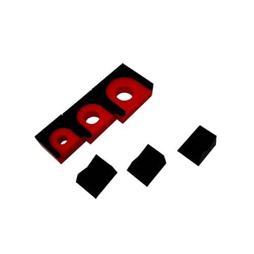 MagAttach Ratchet Organizer Kit (3 Piece Set (2-Pack), Red/Black)