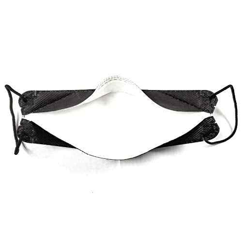 INT 30 Pack, Black Face Mask Certified, 4-Layered Face Safety, Patented Adjustable Earloop, Individually Sealed Package made in Korea