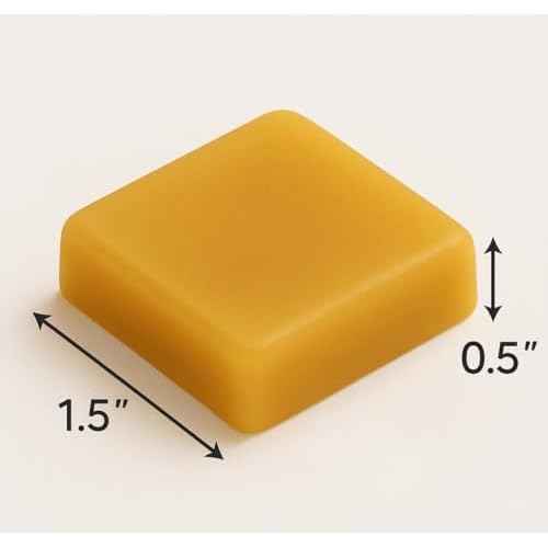 Pure Beeswax Blocks ? USA Made, Beekeeper Bar Crafted ? Natural Beeswax for Crafting, Woodworking, Lip Balm, Cast Iron Seasoning ? Premium Quality, Eco-Friendly, Chemical-Free (2 Pack)