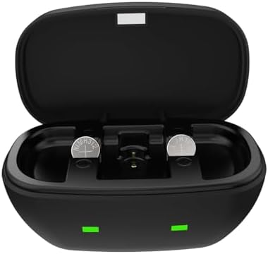 Wokyo Rechargeable 312 Hearing Aid Batteries and 312 Battery Charger Hearing Aid Charger Travel Case for 312 Hearing Aid Amplifiers Battery Charger with 4 Pack 312 Rechargeable Batteries