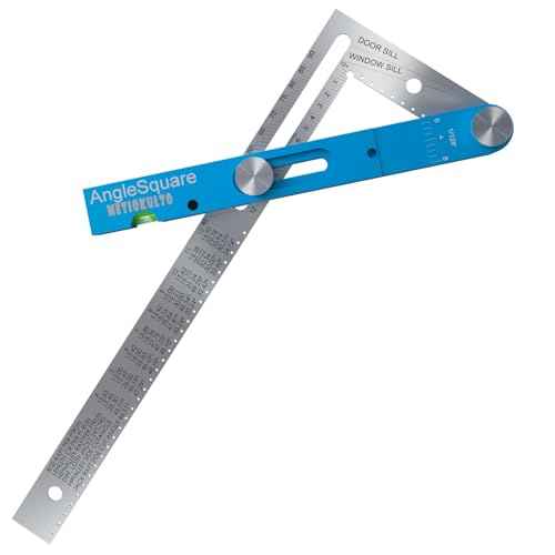 Roof Square,Angle Finder Tool,Aluminum Alloy Squangle,Multifunction Framing Square,Innovative Rafter Square Tool,Protractor