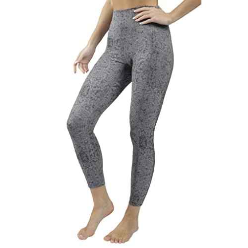 Yogalicious High Waist Ultra Soft 7/8 Ankle Length Leggings with Pockets for Women