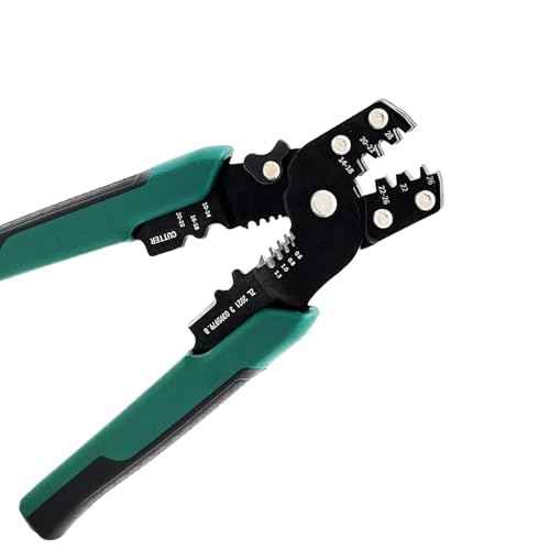 Wire Crimper Tool with Stripper Cutter,Multifunctional Stripping Crimping Pliers Terminal Pliers and Crimping Tool