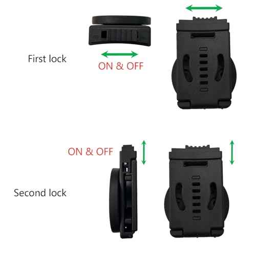 Tool Holster Belt Clip,Heavy-Duty Magnetic Tool Holder,Anti-Slip Strong Magnetic Clips Tool Belt Accessories for Hammer Screwdrivers Adjustable Wrench Heavy Tools Hardware(2 Pack)