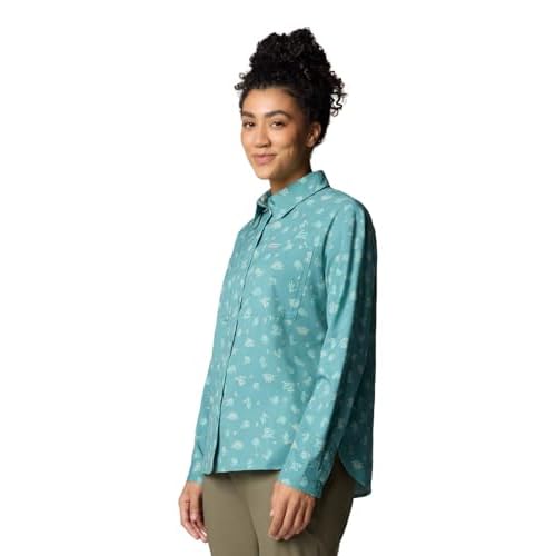 Columbia Women's Silver Ridge Utility Patterned Long Sleeve Shirt
