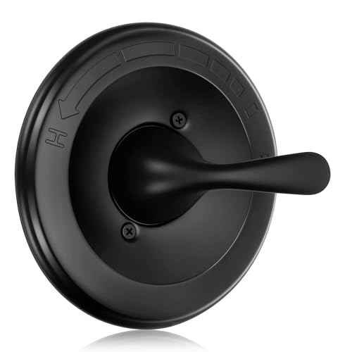 Replacement for DT Classic 13/14 Series Single-Function Shower Valve Trim Kit, T13020-BL Matte Black Shower Handle Set, Fit R10000 Series Shower Valve(Catridge and Valve Not Included)