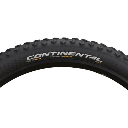Continental Mountain Bike ProTection Tire - Black Chili, Tubeless, Folding Handmade MTB Performance Tire (26", 27.5", 29"), 26 x 2.3, Mountain King