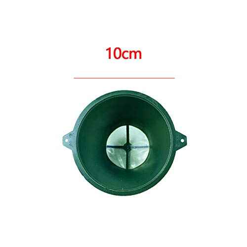 190 Micron Reusable Industrial Nylon Mesh Paint Filter Strainer Funnel Filter Paint/Gutter Oil and Food Residue High Efficient(10CM-diameter-10Pcs)
