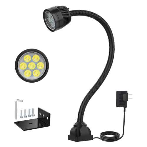 Led Machine Light Lathe Lights, Flexible Work Shop Light IP66 Waterproof 1400 Lumens 110V-220V