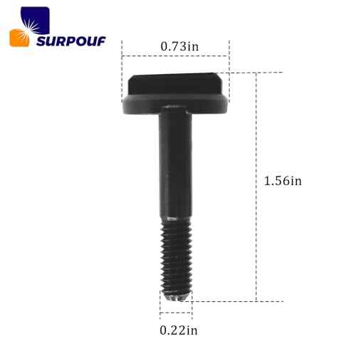 06-75-0025 Blade Backing Pad Screw Replacement Part Fits For Milwaukee 2626-20 18-Volt Multi-Tool (2pc 06-75-0025)