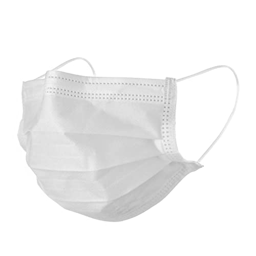 50 Children Disposable Face Masks, 3 ply, Protective Dust Filter, PPE Safety Mouth Cover, and Nose Shield