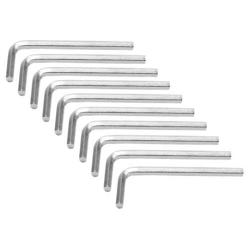 Piutouyar 5mm Hex Key Allen Key L Shaped Small Hex Wrench 10Pcs