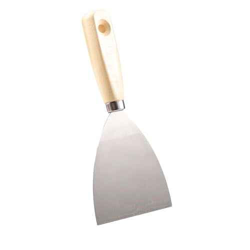 Putty Knife, Set, Scraper, Spackle Knife, Paint Scraper, Scraper Tool, No Rusting, Perfect For Repairing Drywall, Removing Wallpaper, Mud, Plaster Scraping (5)