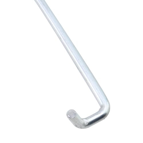 6 PCS Gallon Handle Replacement,Ergonomic Iron Replacement Bucket Handles with Plastic Grip for Household Garden Water Bucket