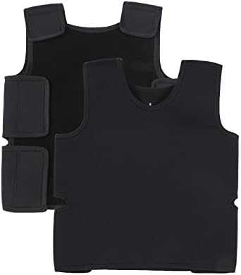 Sensory Compression Vest for Kids Sensory Processing Disorder Vest Deep Pressure Comfort for Autism, Hyperactivity, Mood Processing Disorders, Breathable, Form-Fitting, Kids (X-Small, Black)