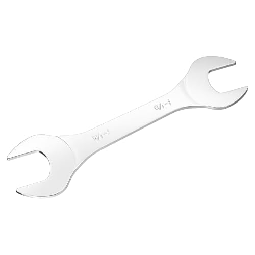 HARFINGTON Thin Open End Wrenches SAE, 1 1/8x1 1/4 Inches, Slim Wrench Tool for Tight Spaces Repair