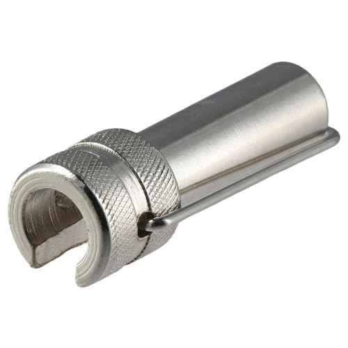 Security Shield F Connector Wrench Sleeve Re-move Tool, CATV Removal Wrench Tool with Knurled Knob for RG6 RG59 RG11 Coaxial Cable