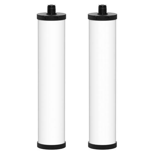 FRX02 W9223021 UltraCarb Ceramic Water Filter Candle, Compatible with Franke 02 FRX-02 FRX02 FR9455 and FRX-01 for Filterflow and Triflow Systems, 2 Pack