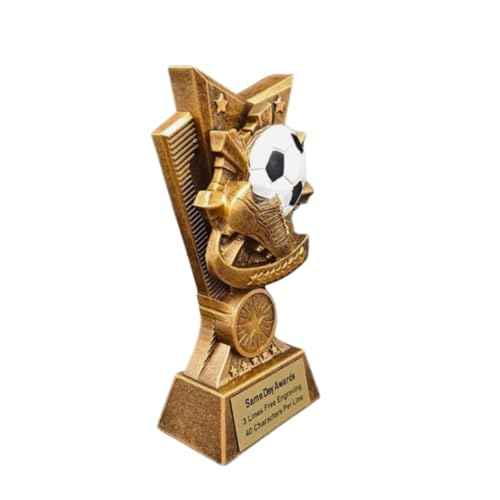 Champion V Sports Trophy Award with Custom Engraving ? Recognition Trophy for Kids and Adults Team Awards for Competitions School Sports Student Athletes MVPs Tournaments and Celebrations