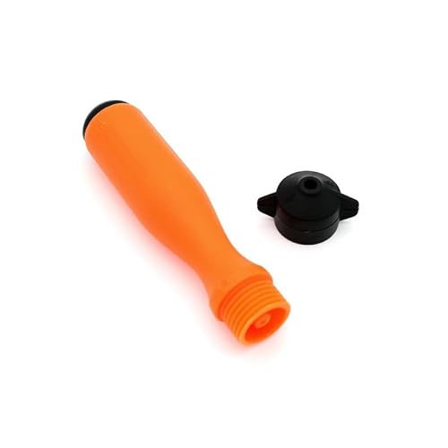 2 Pack Round File Handle with Ajustable Tightening Nut Plastic Nylon Handles Diameter 4mm-5mm 0.2 inch Hole Saw Chain Reusable Quickly Installed Repair Replacement Tool