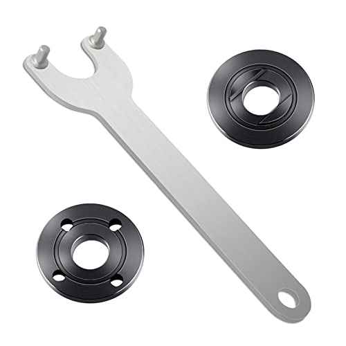 4.5" 5" 5/8-11 Angle Grinder Wrench Spanner Metal Lock Nut for Dewalt Makita 224399-1 224568-4 193465-4 Black & Decker Ryob