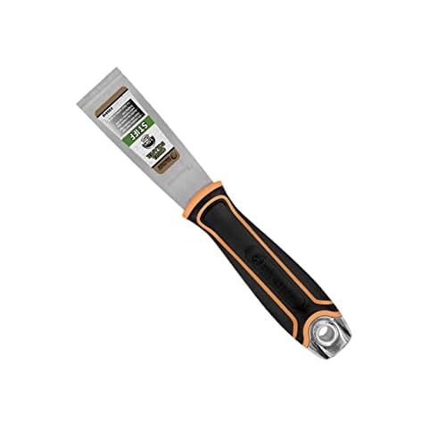 ROLLINGDOG 1.5 Inch Stiff Putty Knife - Stainless Steel Chisel Paint Scraper Tool for Wallpaper Stripping