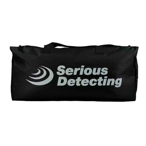 Small Universal Padded Metal Detector Bag ? Travel Bag with Shoulder Strap & Accessory Storage