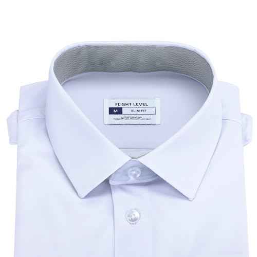 Pilot Uniform Shirt, Stretch Breathable Fabric, with Wing Eyelets