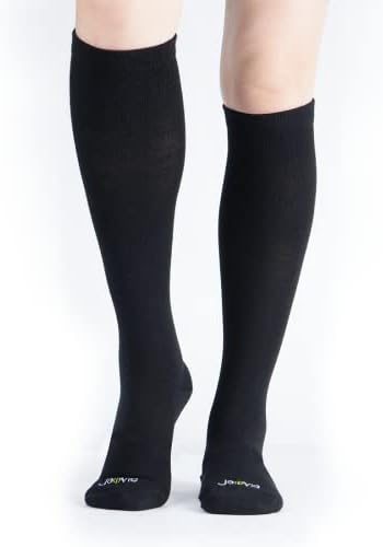 ja vie JAVIE 80% Merino Wool Ultra Soft 15-20mmHg Graduated Compression Socks for Women & Men
