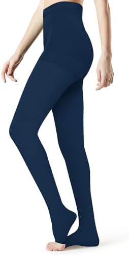 Medical Compression Pantyhose Stockings for Women Men Plus Size Support Hose 20-30mmHg Firm Graduated Tights Treatment