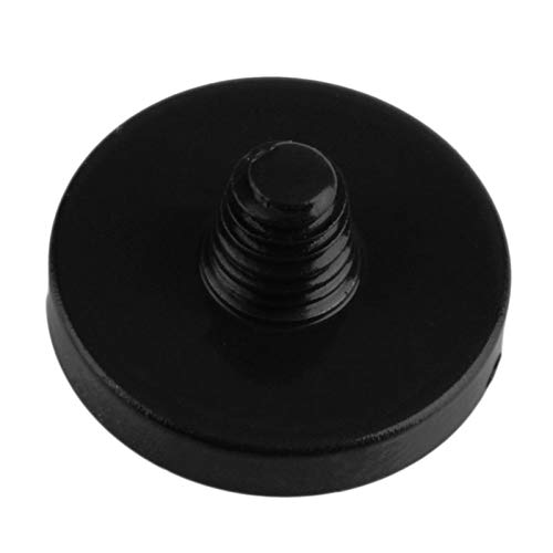 1Pcs Camera Metal Soft Shutter Release Button for Fujifilm X100 Leica M4 M6 (Black & Concave)