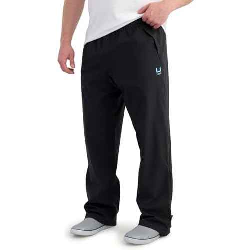 HUK Mens Storm Rain Pant 2.0, Waterproof, Windproof, Breathable Fishing and & Outdoor Gear