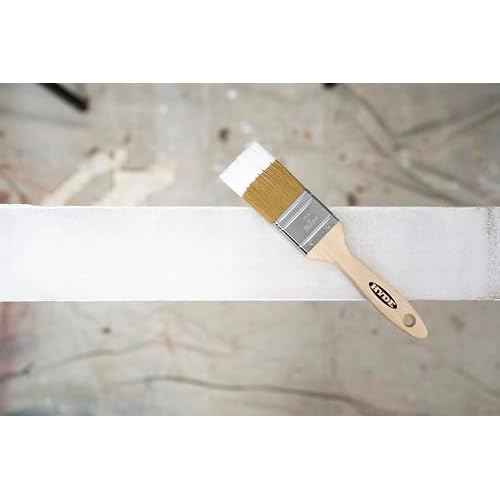 Hyde Extra, White Soft Bristle, Straight Paint Brush with Wood Handle, 2 Inch, 47381