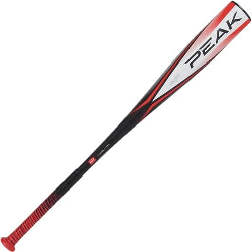 Rawlings | Peak Baseball Bat | USA | -5 / -10 / -11 Drop | 2 5/8" Barrel | 1 Pc. Alloy
