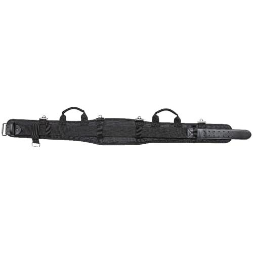 Klein Tools 55918 Tool Belt, Electrician Tool Belt for use with Modular Pouches from Klein Tools Click Lock Modular System, Size M