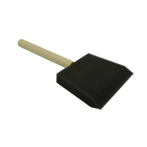 Poly Foam Brushes 21pcs, Sponge Brushes, Foam Paint Brush, Foam Brushes for Painting, Staining, Paint Sponges (1", 2", 3", 4")