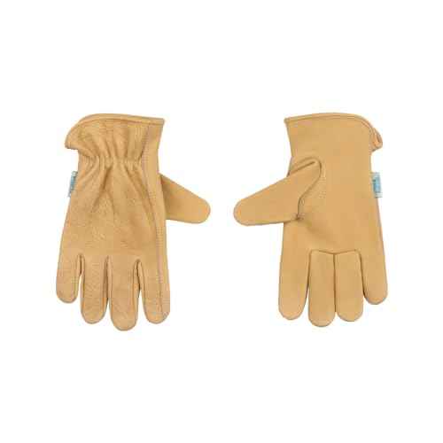 Kinco Women's 398PW HydroFlector Water-Resistant Cowhide Work Glove