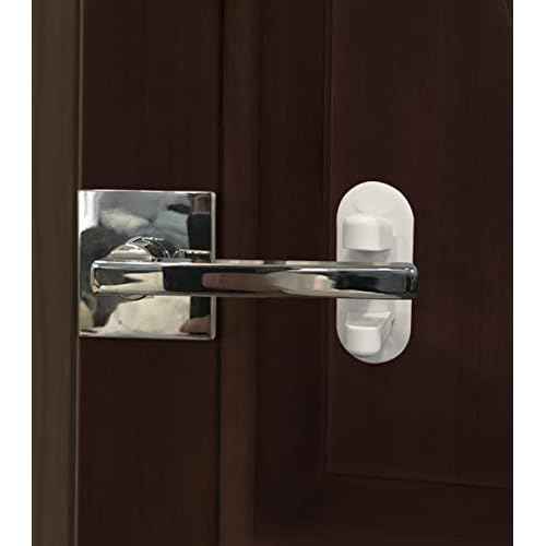 Door Lever Lock Child Proof Doors & Handles, Adhesives - Child Safety by Tuut (6 Pack)