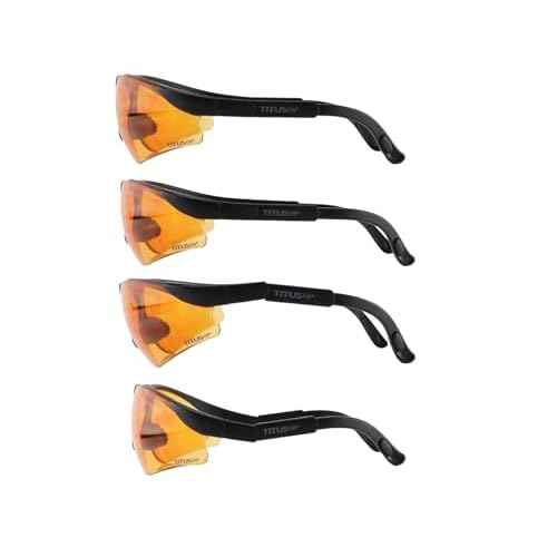 TITUS Professional Multi Lens Interchangable Range Set, Eye Protection & Vision Enhancing Safety Glasses