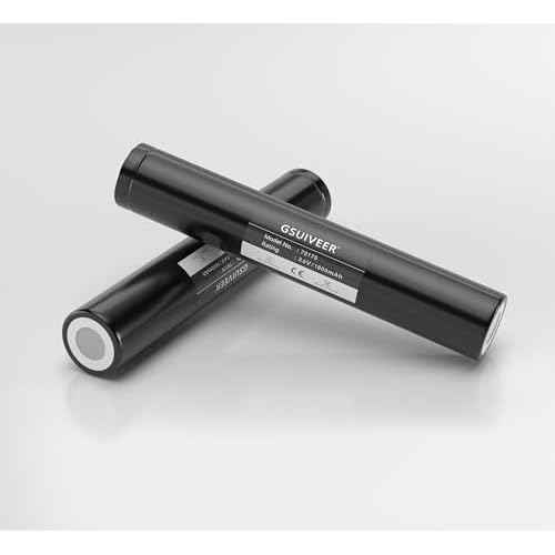 75175 Rechargeable Battery 3.6V 1800mAh Ni-CD Compatible with Streamlight Stinger 75175 75375 75300 75500 75810 76000 76300, PolyStinger, Pelican M9, FL126 Flashlight (3 Pack 75175 Battery)