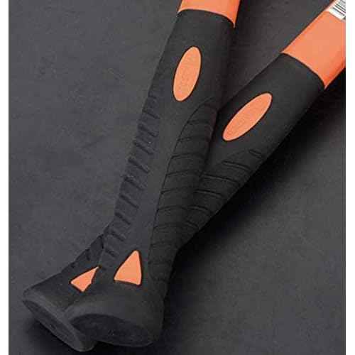 Edward Tools Rubber Mallet Hammer 8 oz - Durable Eco-friendly Rubber Hammer Head for Camping, Flooring, Tent Stakes, Woodworking, Soft Blow Tasks without Damage - Ergonomic Grip - Small Mallet