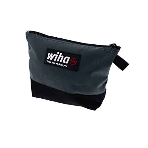 Wiha 91473 Cordura Multi Purpose Heavy Duty Zipper Tool Pouch
